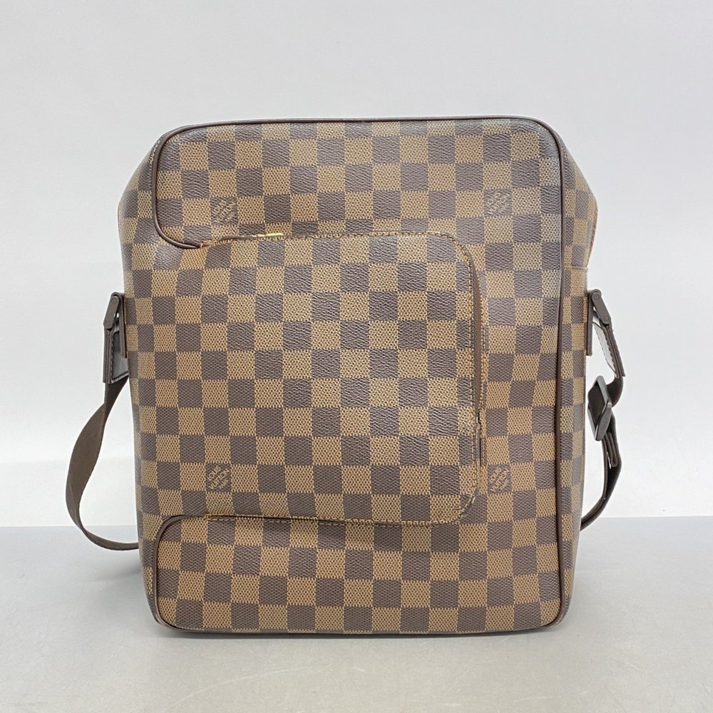 Louis Vuitton Shoulder Bag Damier Olaf MM N41441 Ebene Women's - Picture 11 of 11